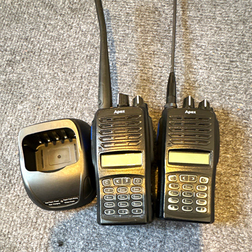 Apex black handheld two - handheld, two-way
